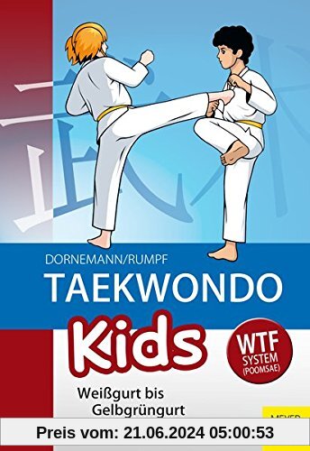Taekwondo Kids: Weißgurt bis Gelbgrüngurt